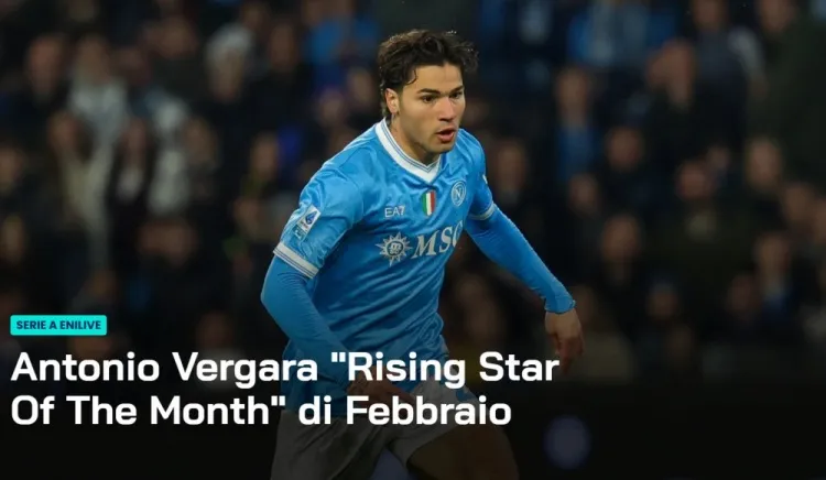 星空体育登入-官方：那不勒斯中场维尔加拉被评为意甲2月最佳U23球员